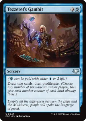 Tezzeret's Gambit - 47: Commander: Edge of Eternities