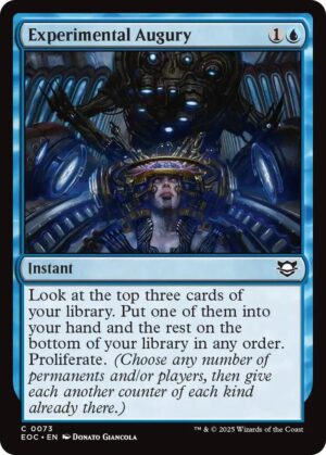Experimental Augury - 73: Commander: Edge of Eternities