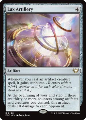 Lux Artillery - 140: Commander: Edge of Eternities
