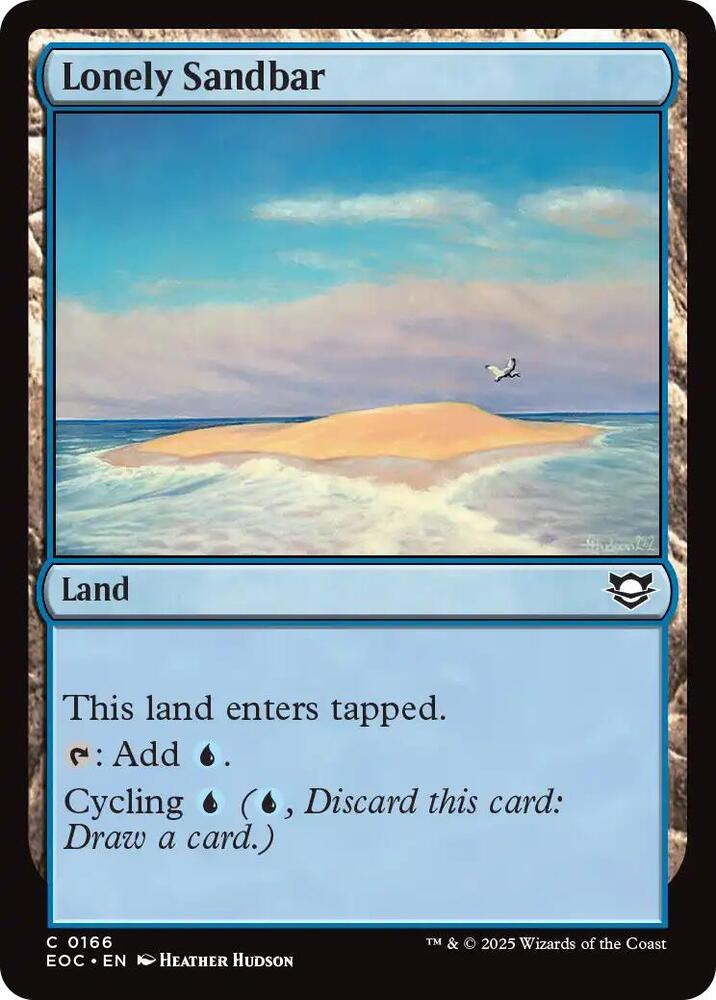 Lonely Sandbar - 166: Commander: Edge of Eternities