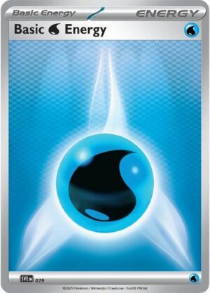 Basic Water Energy - 019 - 019: SVE: Scarlet & Violet Energies