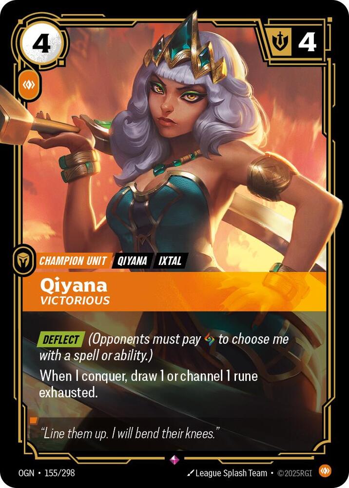 Qiyana - Victorious - 155/298: Origins