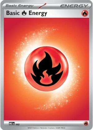 Basic Fire Energy - 002 - 2: MEE: Mega Evolution Energies