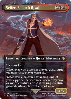 Seifer, Balamb Rival (Borderless) - 451: Commander: FINAL FANTASY