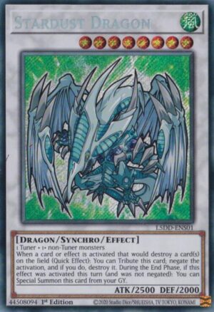Stardust Dragon (L5DD-ENS01) - L5DD-ENS01: Legendary 5D's Decks
