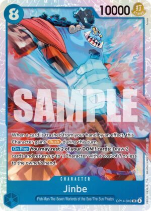 Jinbe - OP14-049 - OP14-049: The Azure Sea's Seven