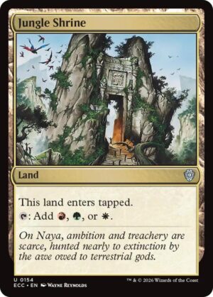 Jungle Shrine - 154: Commander: Lorwyn Eclipsed