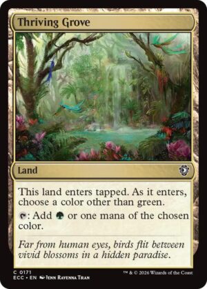 Thriving Grove - 171: Commander: Lorwyn Eclipsed