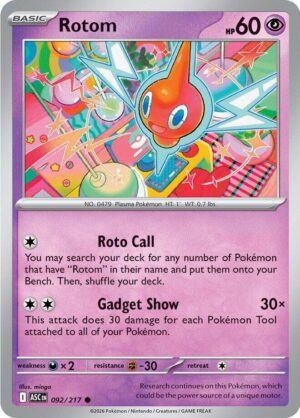 Rotom - 092/217: ME: Ascended Heroes