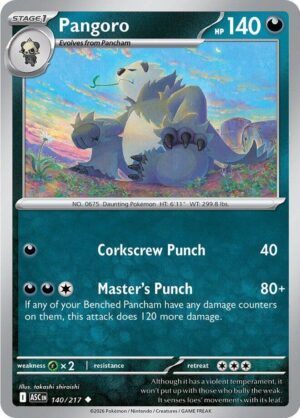 Pangoro - 140/217: ME: Ascended Heroes