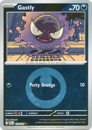 Gastly (Energy Symbol Pattern) - 123/217: ME: Ascended Heroes