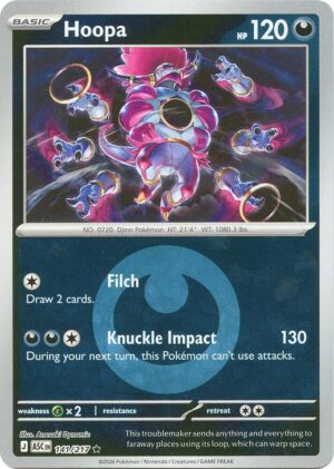 Hoopa (Energy Symbol Pattern) - 141/217: ME: Ascended Heroes