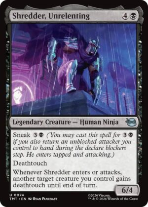 Shredder, Unrelenting - 74: Teenage Mutant Ninja Turtles