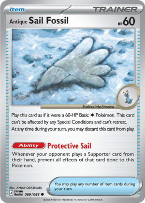 Antique Sail Fossil - 069/088: ME03: Perfect Order