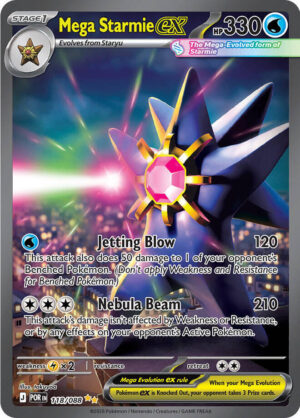 Mega Starmie ex - 118/088 - 118/088: ME03: Perfect Order