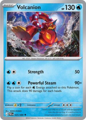 Volcanion - 025/088: ME03: Perfect Order