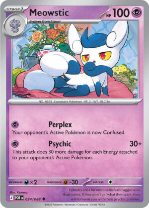 Meowstic - 034/088: ME03: Perfect Order