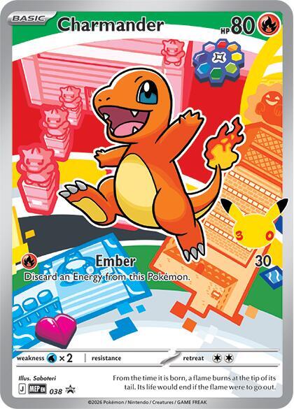 Charmander - 038 - 038: ME: Mega Evolution Promo