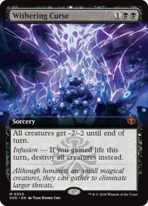 Withering Curse (Extended Art) - 330: Secrets of Strixhaven