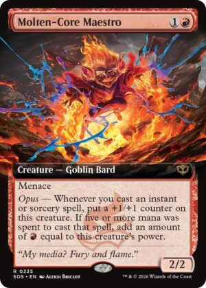 Molten-Core Maestro (Extended Art) - 335: Secrets of Strixhaven