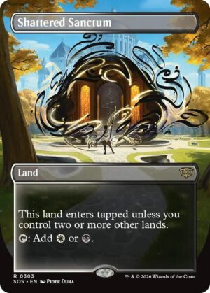 Shattered Sanctum (Borderless) - 303: Secrets of Strixhaven