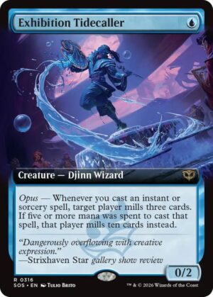 Exhibition Tidecaller (Extended Art) - 316: Secrets of Strixhaven