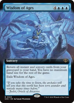 Wisdom of Ages (Extended Art) - 323: Secrets of Strixhaven