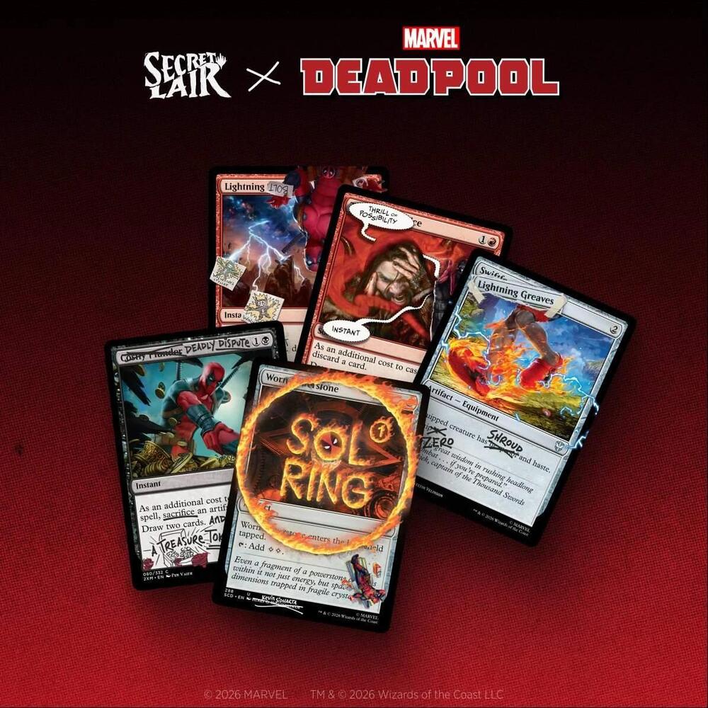 Secret Lair Drop: Secret Lair x Marvel's Deadpool: I Fixed It (You're Welcome) - Non-Foil Edition: Secret Lair Drop Series