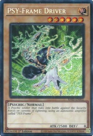 PSY-Frame Driver (Secret Rare) - RA05-EN002: Rarity Collection 5