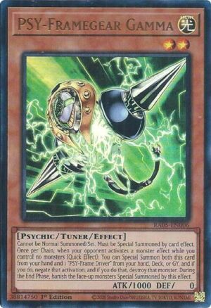 PSY-Framegear Gamma (Ultra Rare) - RA05-EN006: Rarity Collection 5