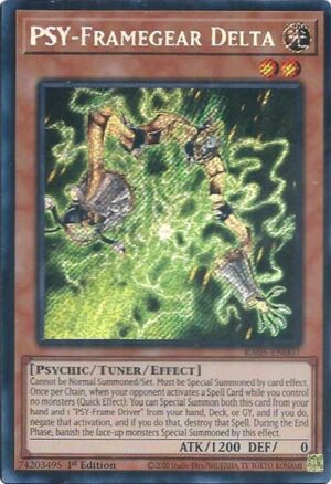 PSY-Framegear Delta (Secret Rare) - RA05-EN007: Rarity Collection 5