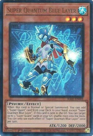 Super Quantum Blue Layer (Ultra Rare) - RA05-EN009: Rarity Collection 5