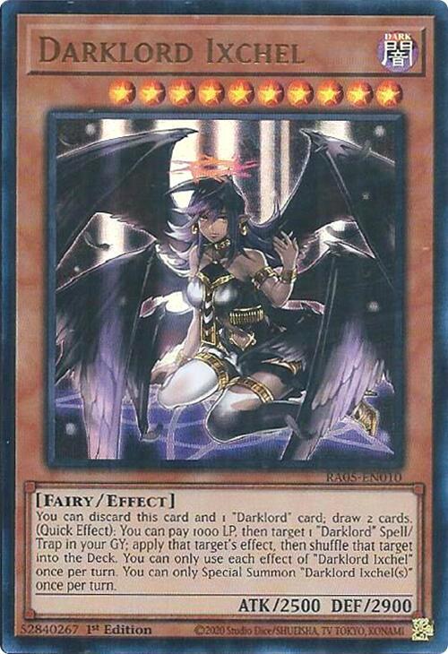 Darklord Ixchel (Ultra Rare) - RA05-EN010: Rarity Collection 5