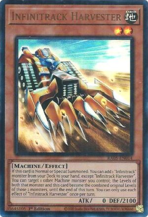 Infinitrack Harvester (Ultra Rare) - RA05-EN014: Rarity Collection 5