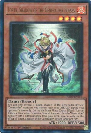 Loptr, Shadow of the Generaider Bosses (Ultra Rare) - RA05-EN016: Rarity Collection 5