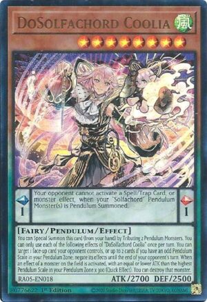 DoSolfachord Coolia (Ultra Rare) - RA05-EN018: Rarity Collection 5