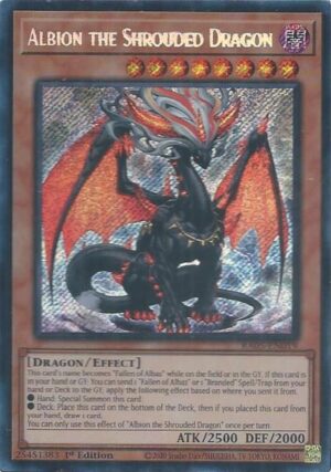 Albion the Shrouded Dragon (Secret Rare) - RA05-EN019: Rarity Collection 5
