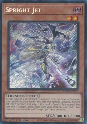 Spright Jet (Secret Rare) - RA05-EN022: Rarity Collection 5
