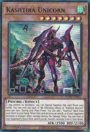 Kashtira Unicorn - RA05-EN025: Rarity Collection 5