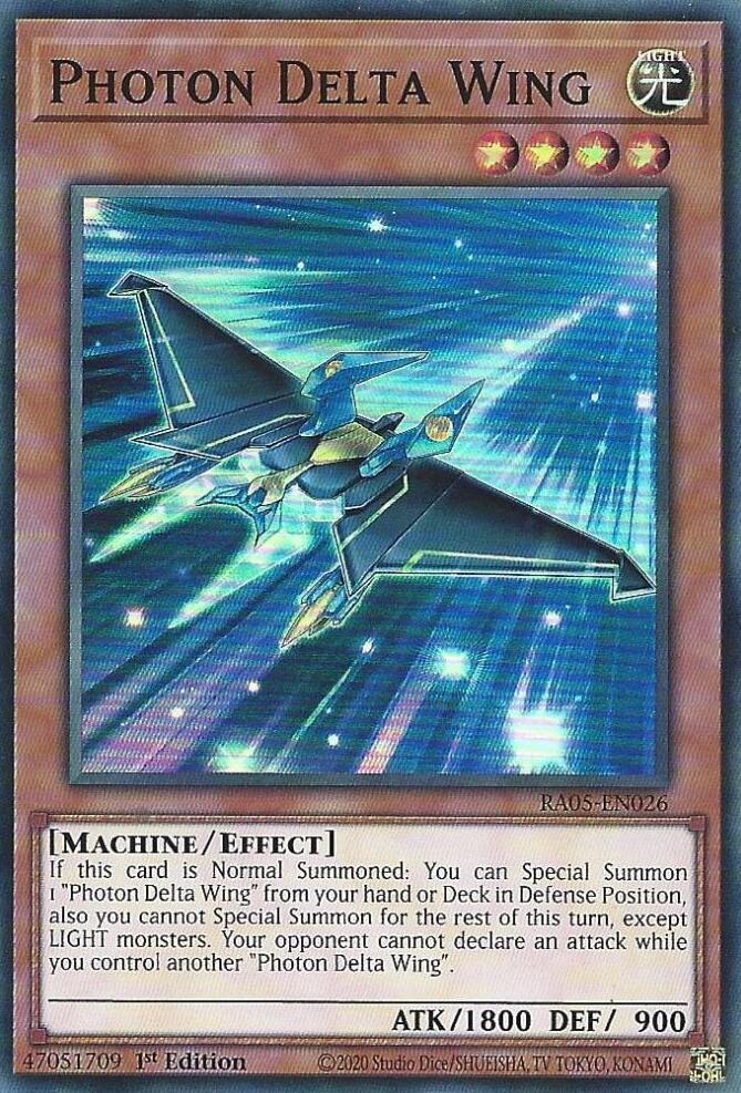 Photon Delta Wing - RA05-EN026: Rarity Collection 5