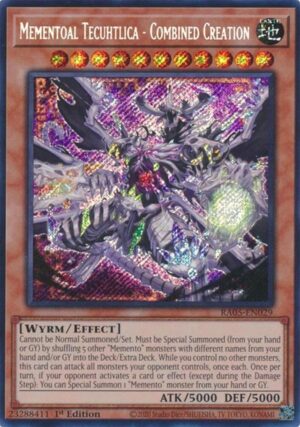 Mementoal Tecuhtlica - Combined Creation (Secret Rare) - RA05-EN029: Rarity Collection 5