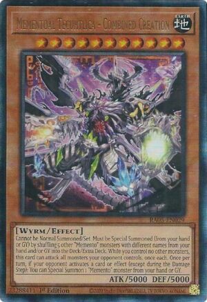 Mementoal Tecuhtlica - Combined Creation (Ultimate Rare) - RA05-EN029: Rarity Collection 5