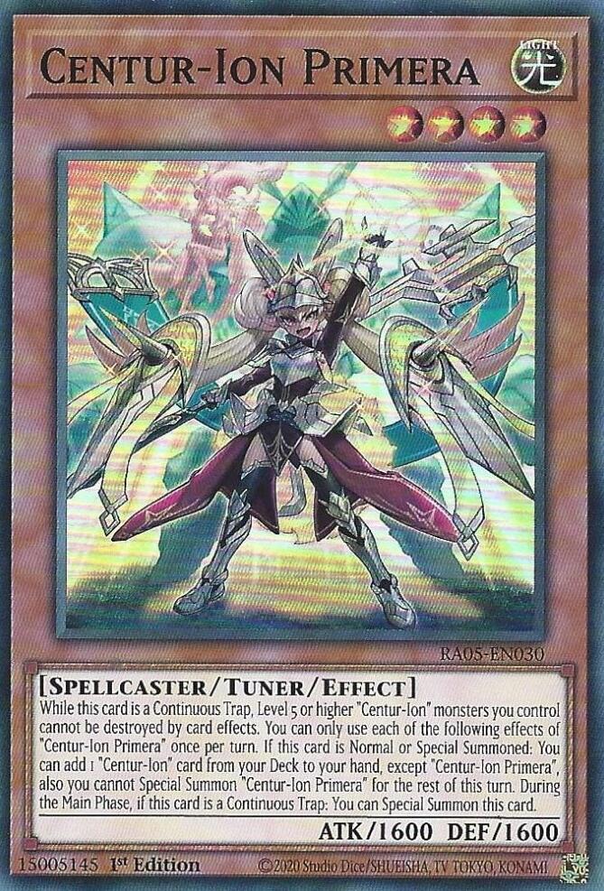 Centur-Ion Primera - RA05-EN030: Rarity Collection 5