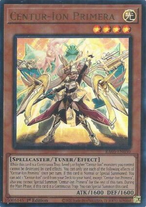 Centur-Ion Primera (Ultra Rare) - RA05-EN030: Rarity Collection 5