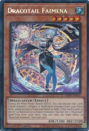 Dracotail Faimena (Secret Rare) - RA05-EN035: Rarity Collection 5