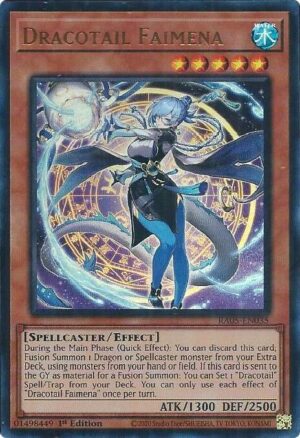 Dracotail Faimena (Ultra Rare) - RA05-EN035: Rarity Collection 5