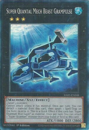 Super Quantal Mech Beast Grampulse (Collector's Rare) - RA05-EN048: Rarity Collection 5
