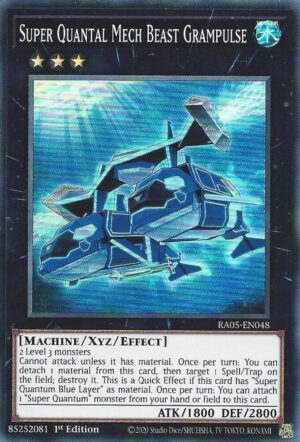 Super Quantal Mech Beast Grampulse - RA05-EN048: Rarity Collection 5