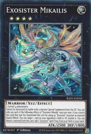Exosister Mikailis - RA05-EN050: Rarity Collection 5