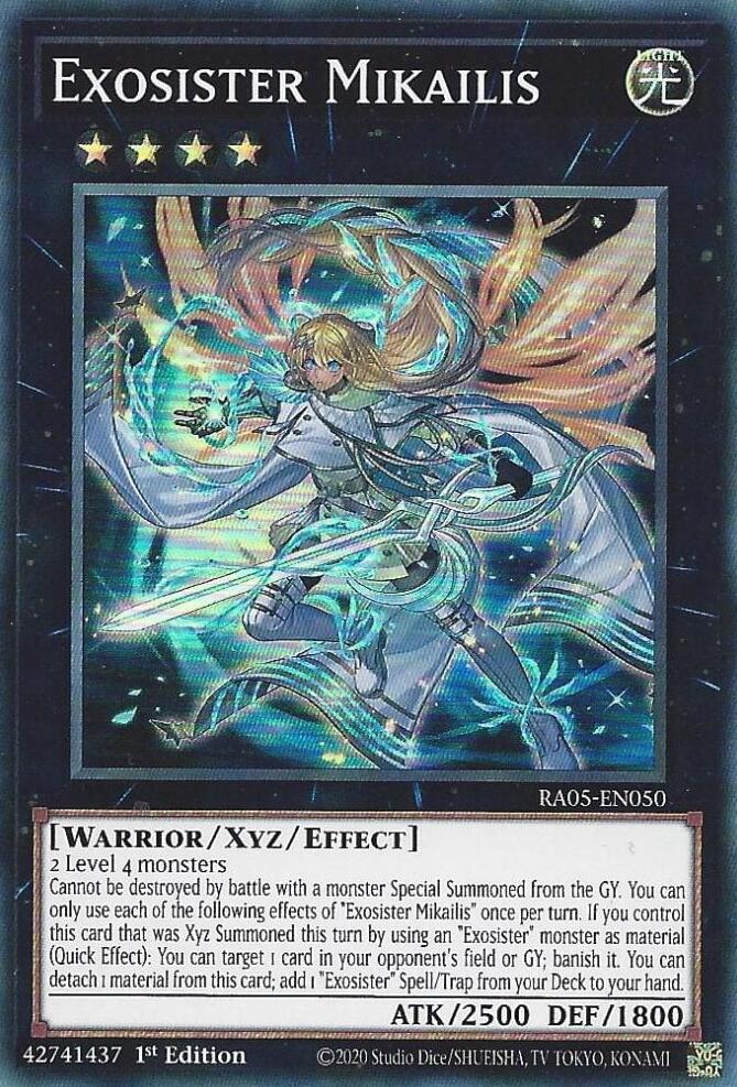 Exosister Mikailis - RA05-EN050: Rarity Collection 5